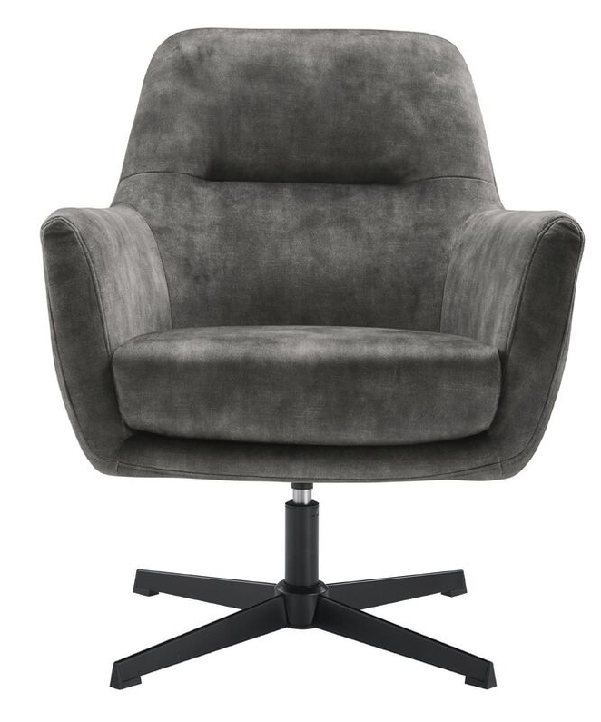 Draaifauteuil Tarkio Antraciet