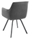 Armstoel Turelli Antraciet