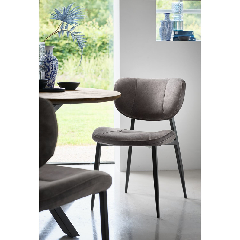 Stoel Gomba Antraciet