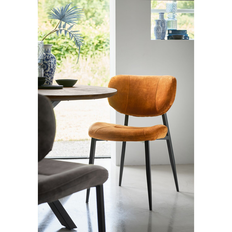 Stoel Gomba Goldy Cognac