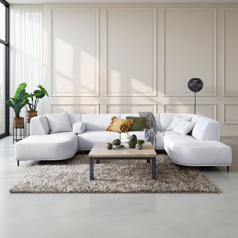 Hoekbank Pantini Ashgrey