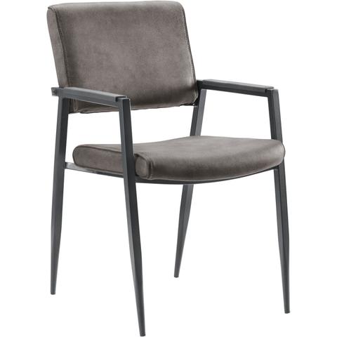Armstoel Jisca Antraciet