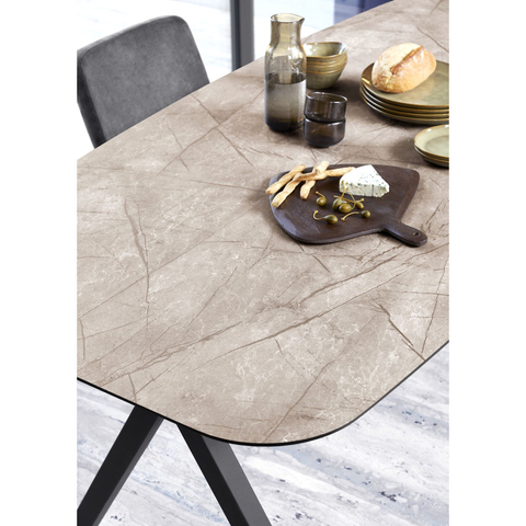 INHOUSE Eettafel Canarias Brons