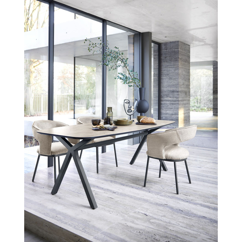 INHOUSE Eettafel Canarias Brons