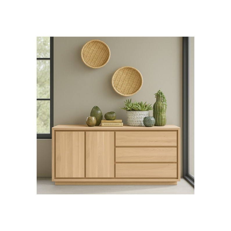 Dressoir Lavio Natural Grey