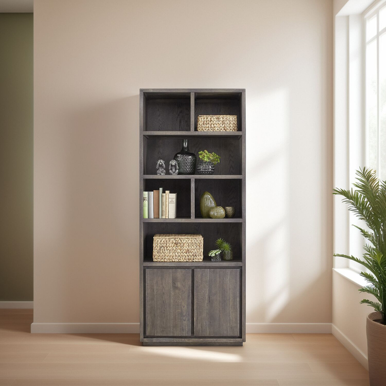 Boekenkast Lavio Grafiet
