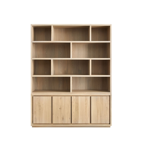 Boekenkast Lavio Natural Grey