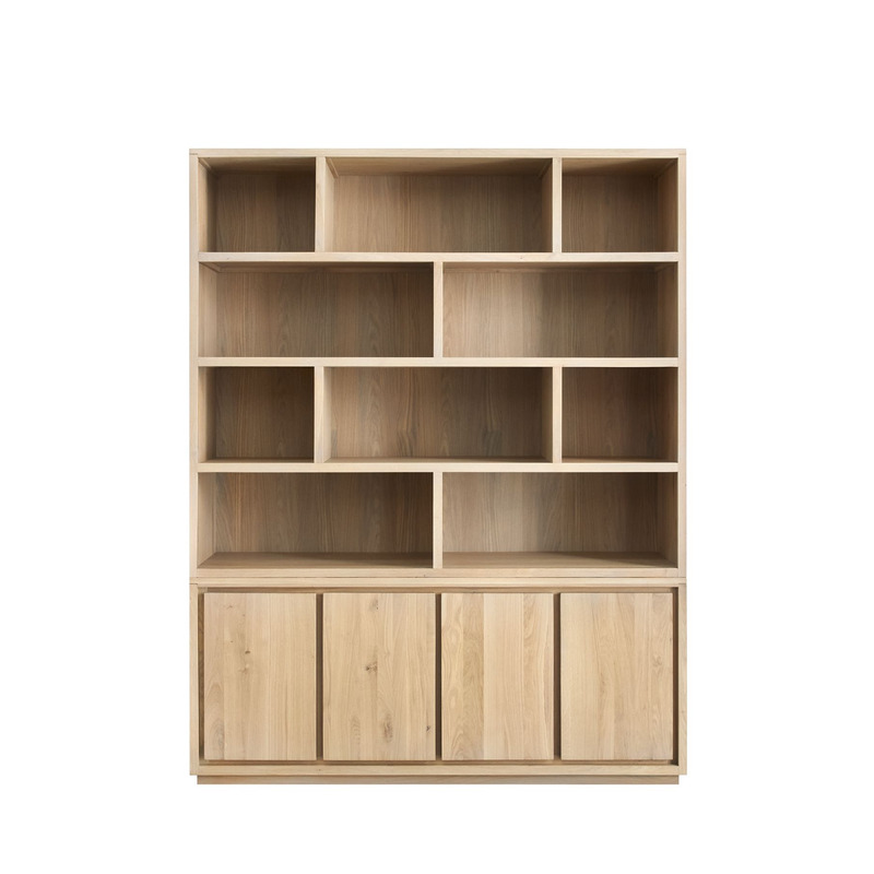 Boekenkast Lavio Natural Grey