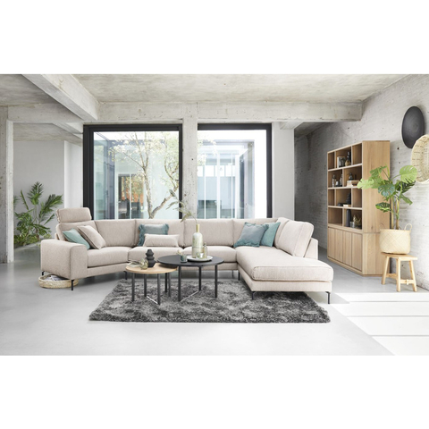 Boekenkast Lavio Natural Grey