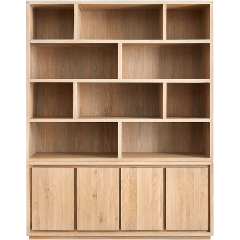 Boekenkast Lavio Natural Grey