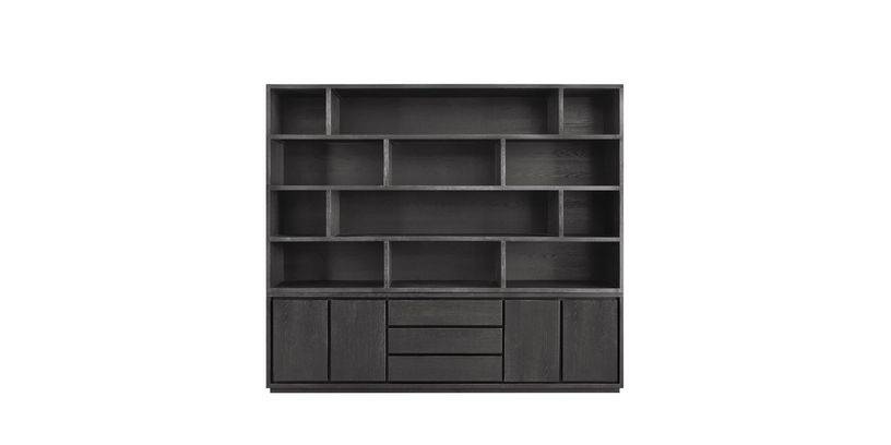 Boekenkast Lavio Black