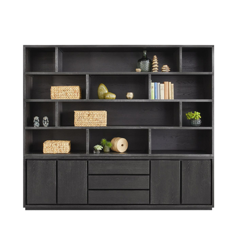 Boekenkast Lavio Black