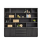 Boekenkast Lavio Black