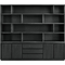 Boekenkast Lavio Black