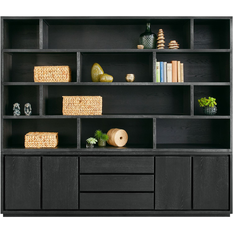 Boekenkast Lavio Black