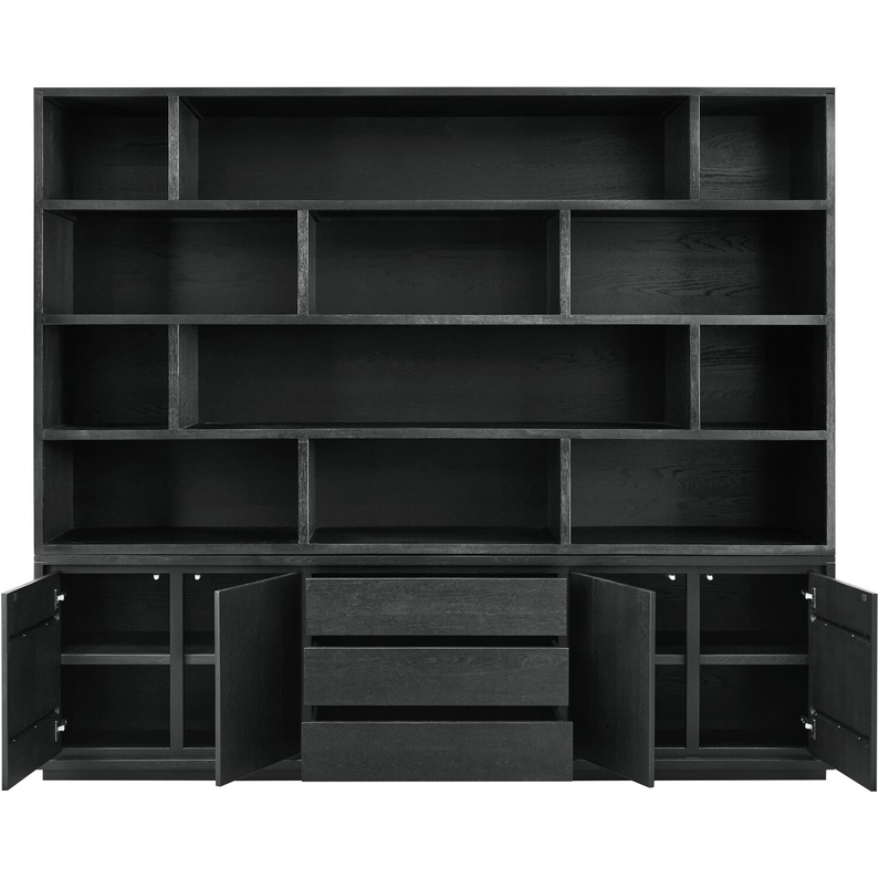 Boekenkast Lavio Black