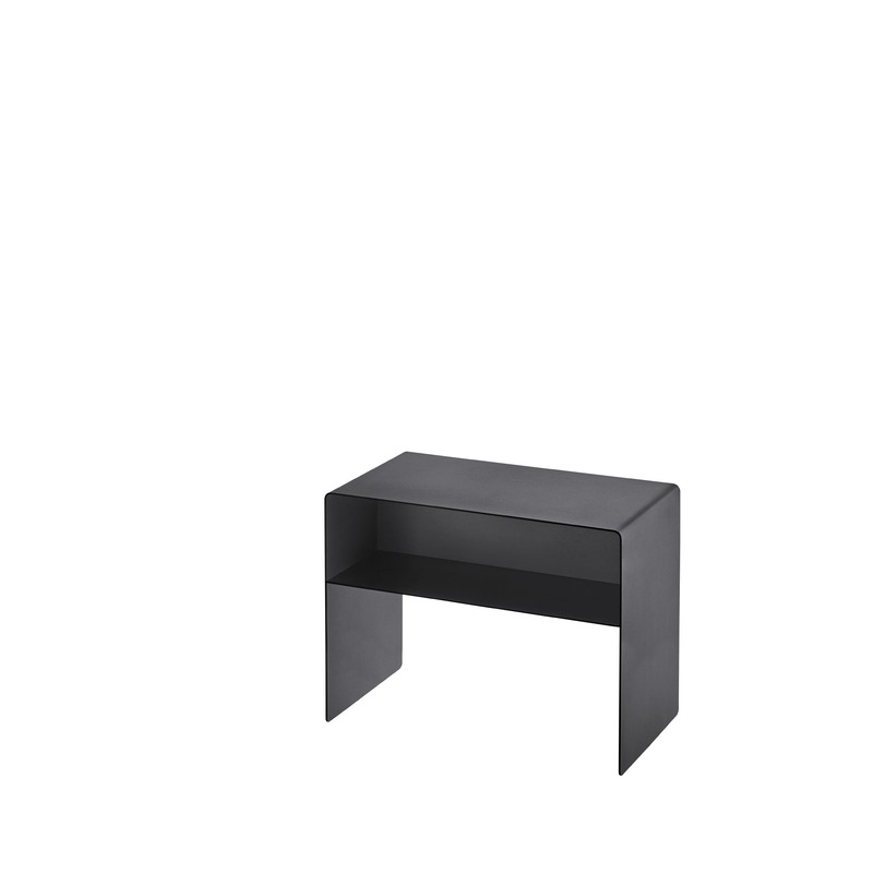 INHOUSE Bijzettafel Slido Laag Zwart