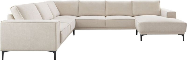 Hoekbank Calira Natural Rechts