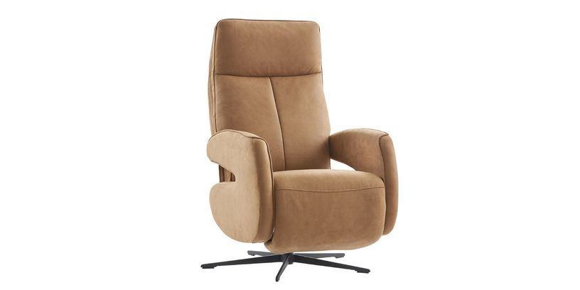 Relaxfauteuil Niland Cognac