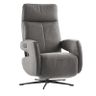 Relaxfauteuil Niland Dark Grey