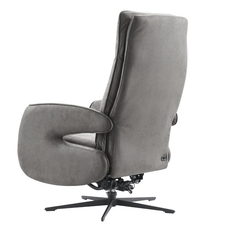 Relaxfauteuil Niland Dark Grey