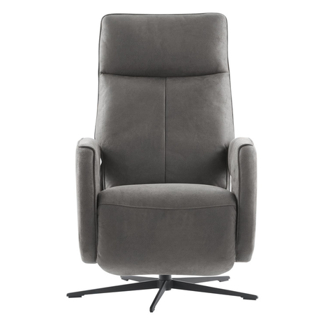 Relaxfauteuil Niland Dark Grey