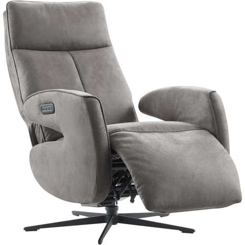 Relaxfauteuil Niland Dark Grey
