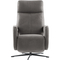 Relaxfauteuil Niland Dark Grey