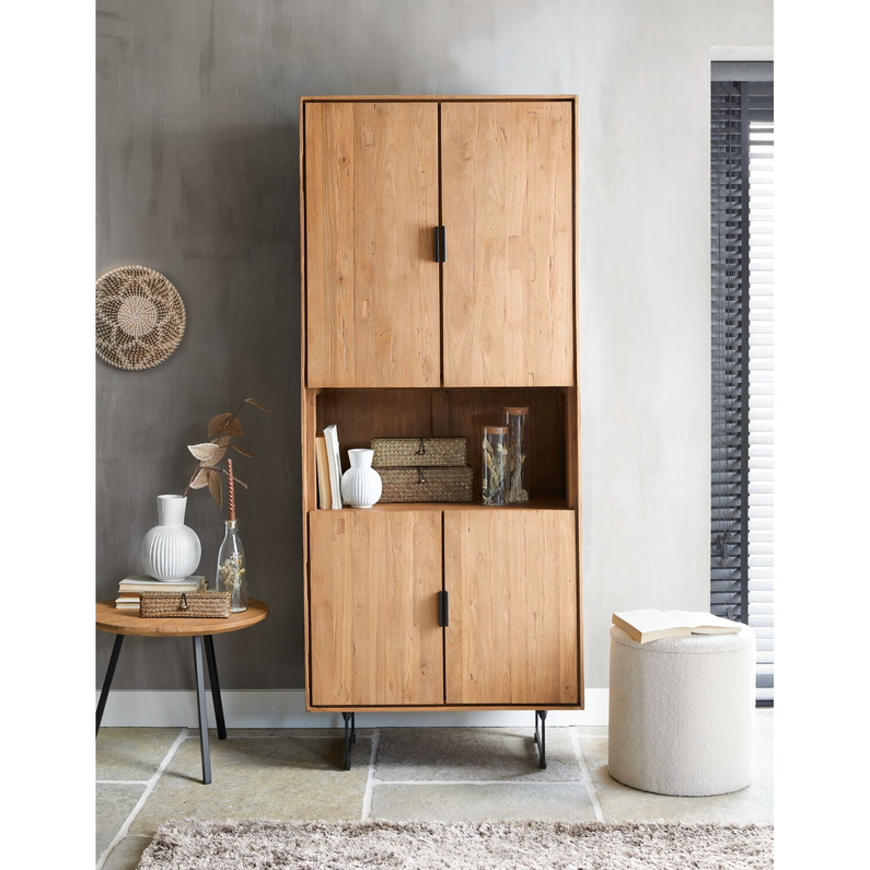 Boekenkast Aska 4-Deurs