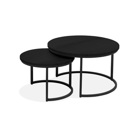 Salontafel Locarnio Set/2 Noir