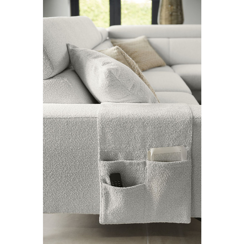 Hoekbank Tusari Silver Cream