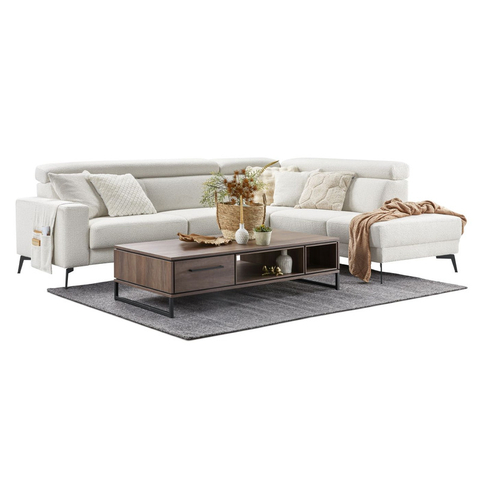 Hoekbank Tusari Silver Cream