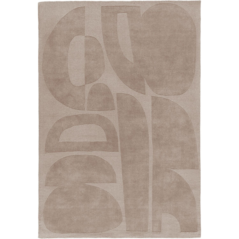 Vloerkleed Brusly Lichtgrijs