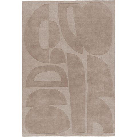 Vloerkleed Brusly Lichtgrijs