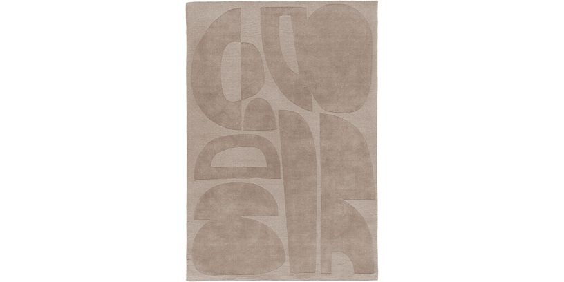 Vloerkleed Brusly Lichtgrijs