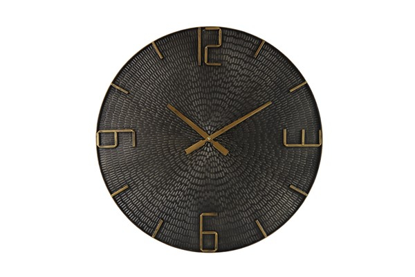 Wandklok Sorengo L Zwart