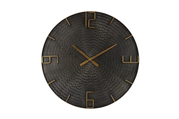 Wandklok Sorengo L Zwart