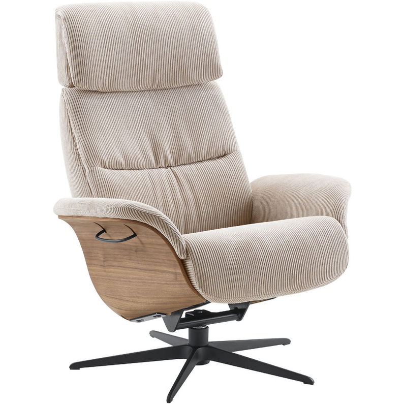INHOUSE Draaifauteuil Hintas Shitake M