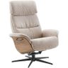 INHOUSE Draaifauteuil Hintas Shitake M