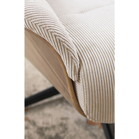 INHOUSE Draaifauteuil Hintas Shitake M