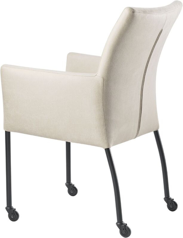 Armstoel Sessione Microleder Natural