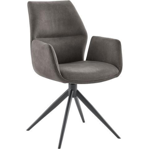 Armstoel Faido Antraciet