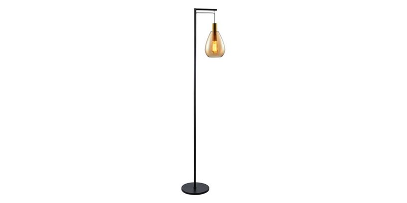 Vloerlamp Felinio Amber Hangend