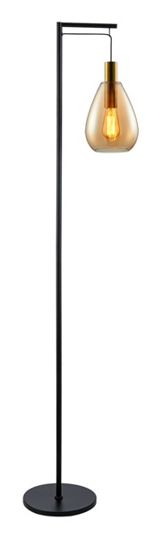 Vloerlamp Felinio Amber Hangend