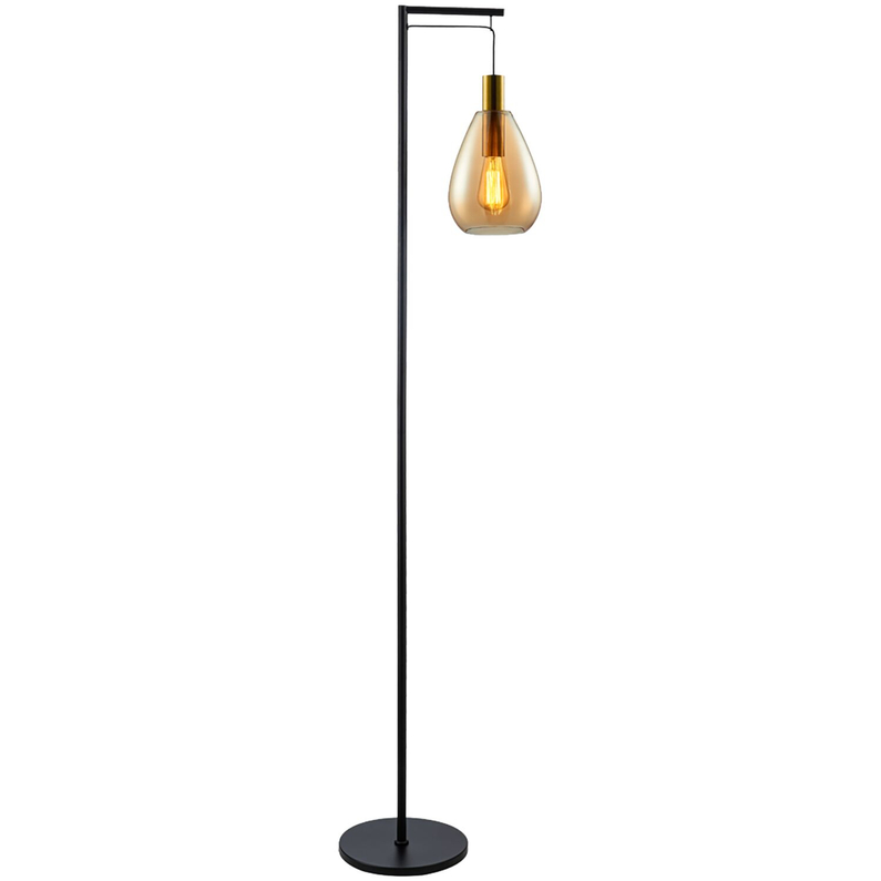 Vloerlamp Felinio Amber Hangend