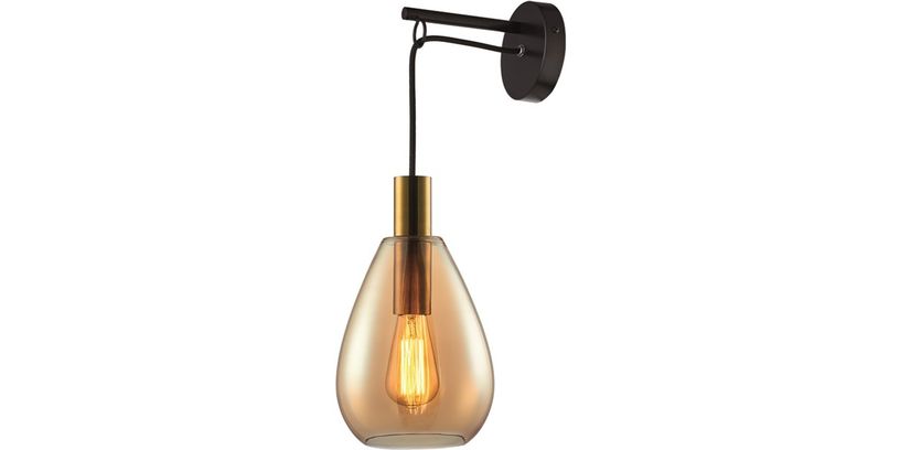 Wandlamp Felinio Amber
