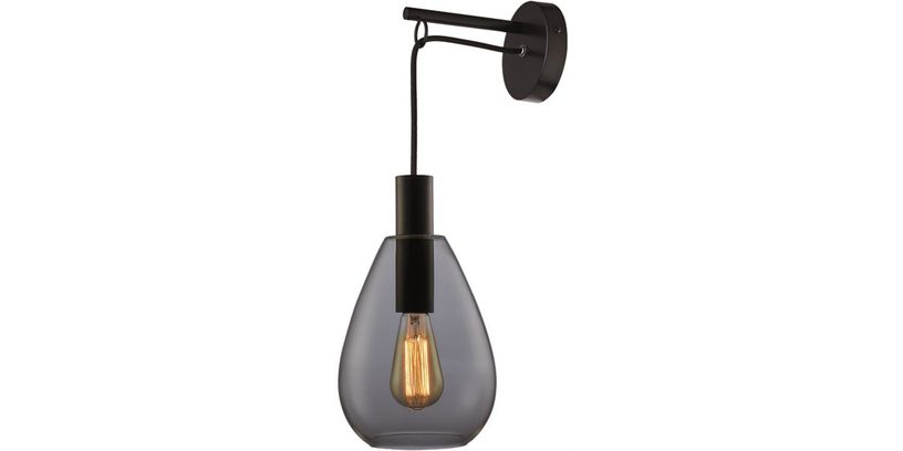 Wandlamp Felinio Smoke