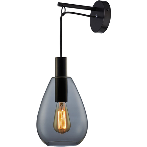 Wandlamp Felinio Smoke