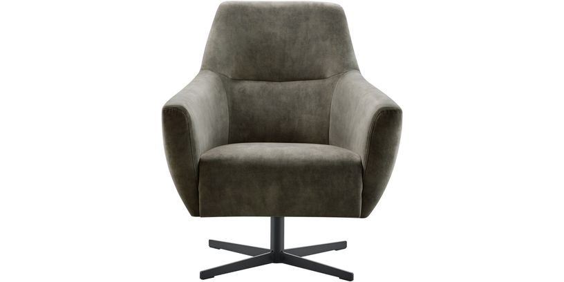 Draaifauteuil Gudo Antraciet