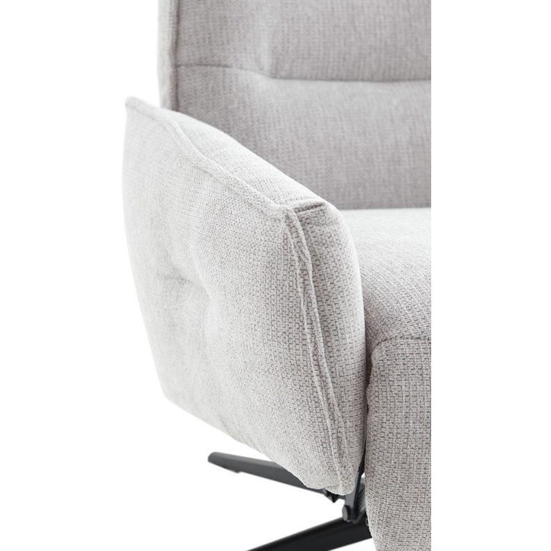 Relaxfauteuil Livo Ash Grey